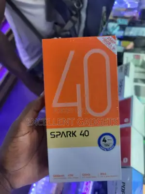 New Tecno Spark 40 256 GB Black