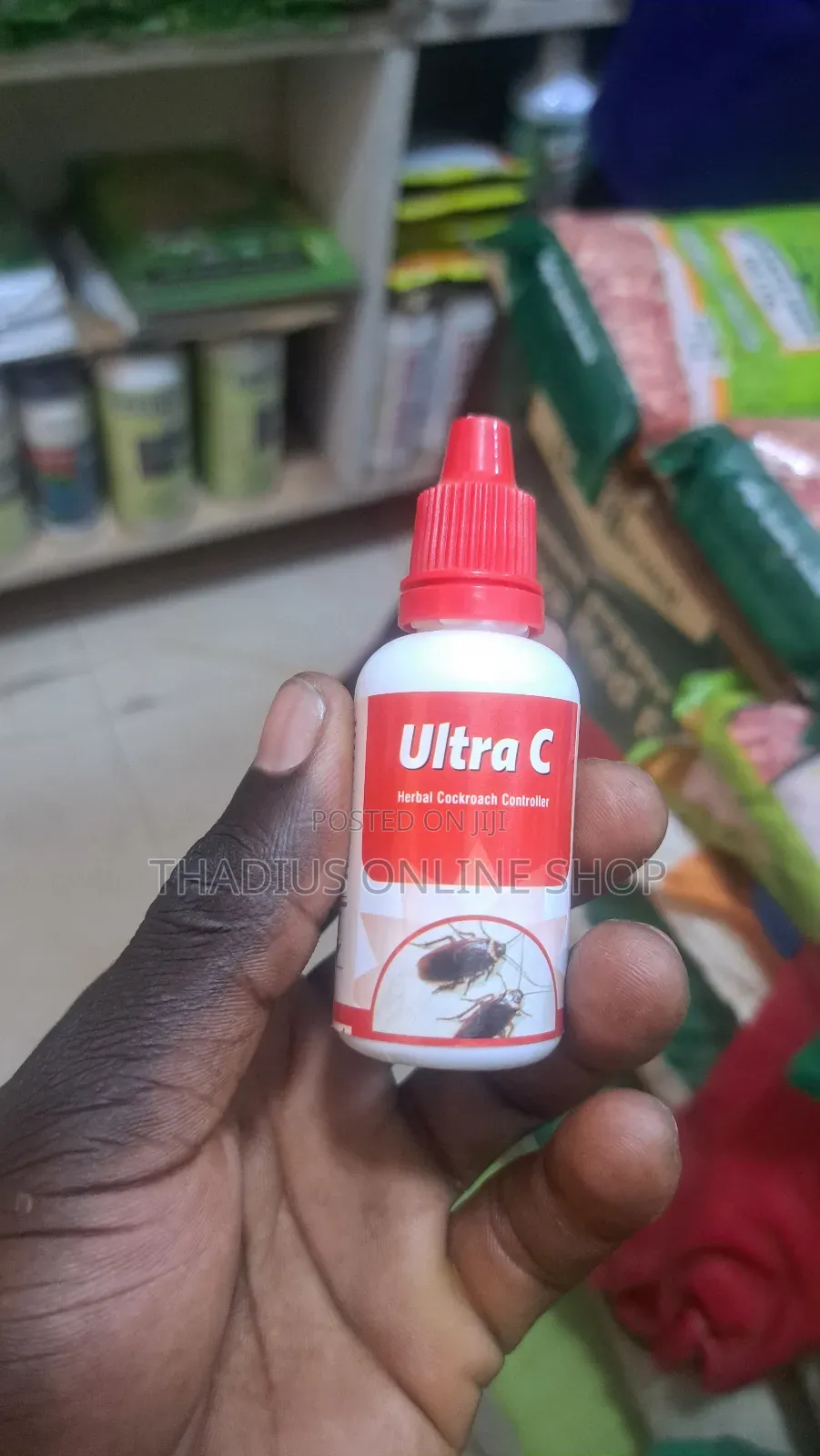 Ultra C Coachroach Repellent. Small but Effective