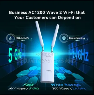 Tenda Ac1200 Outdoor Gigabit Wi-Fi Access Point (Oap1200)- Poe Powered