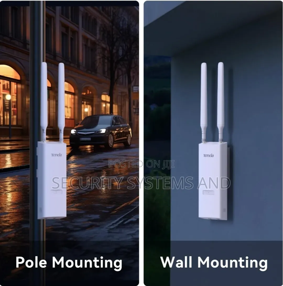 Tenda Ac1200 Outdoor Gigabit Wi-Fi Access Point (Oap1200)- Poe Powered