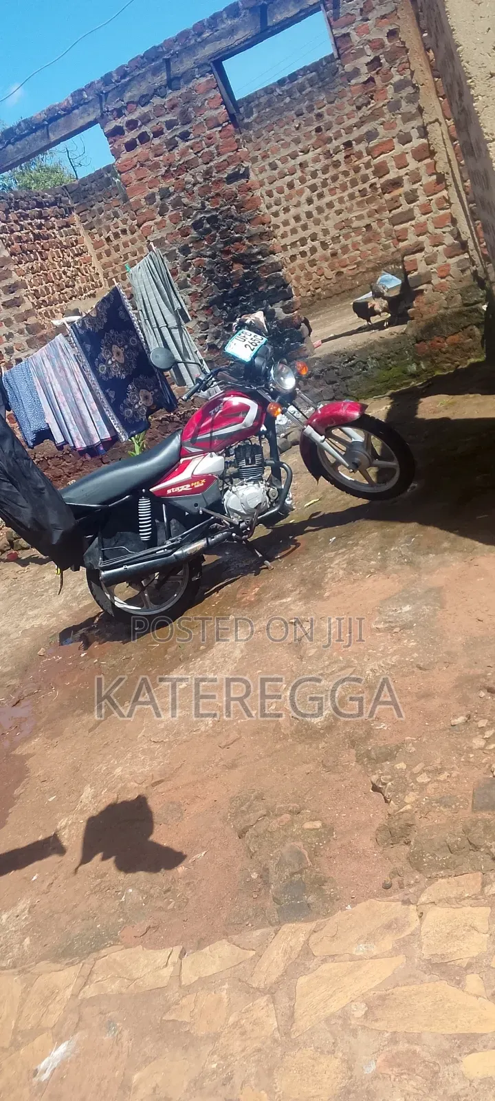 TVS HLX 125 2023 Red