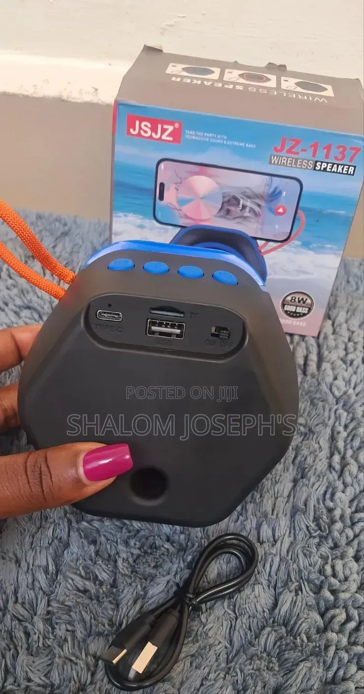 Jz -1126 Wireless Speaker /RGB Light
