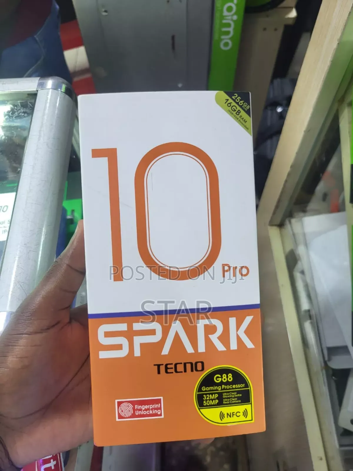 New Tecno Spark 10 Pro 128 GB Gray