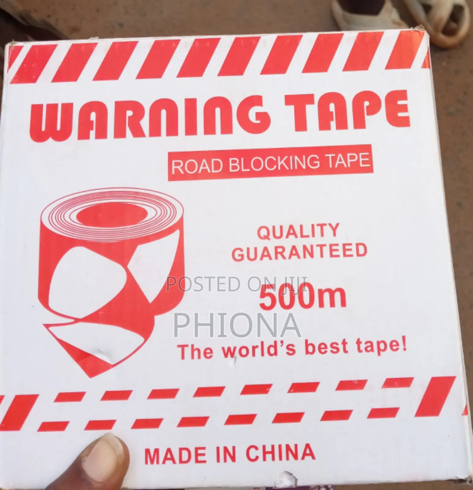 Warning, Caution Or Safety Tape