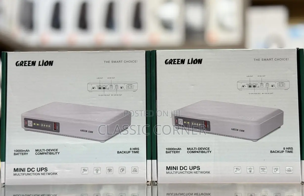 Greenlion Mini Dc Ups Battery Back Up