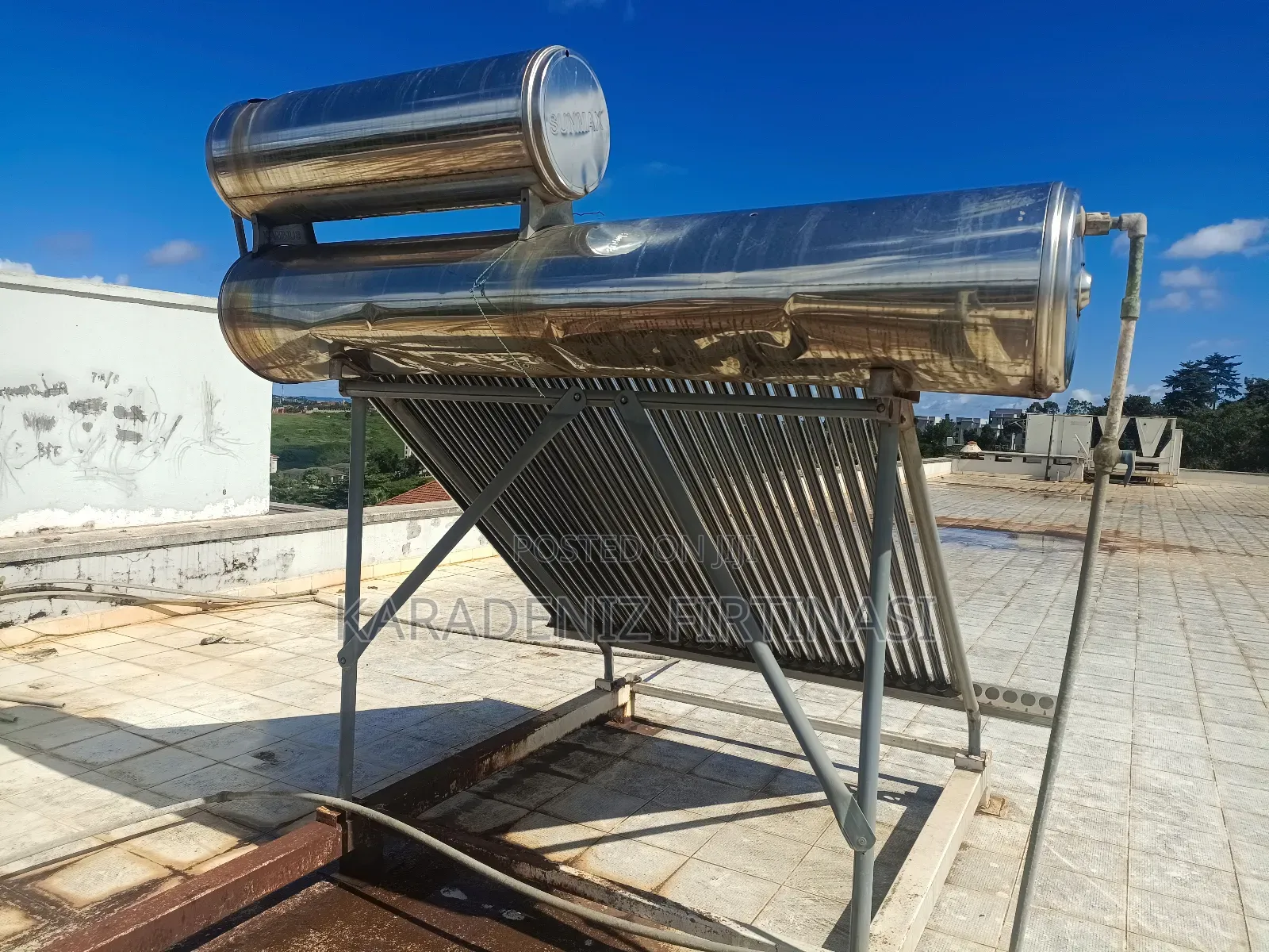 2 PCS Solar Water Heater 360 L Each From Turkey.