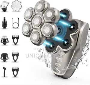 Head Shaver for Men, 7d Rotary Head Shaver for Bald