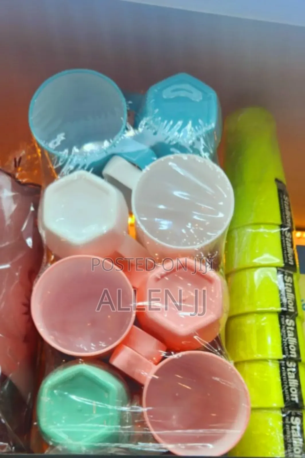 Hexagon Shaped Cups