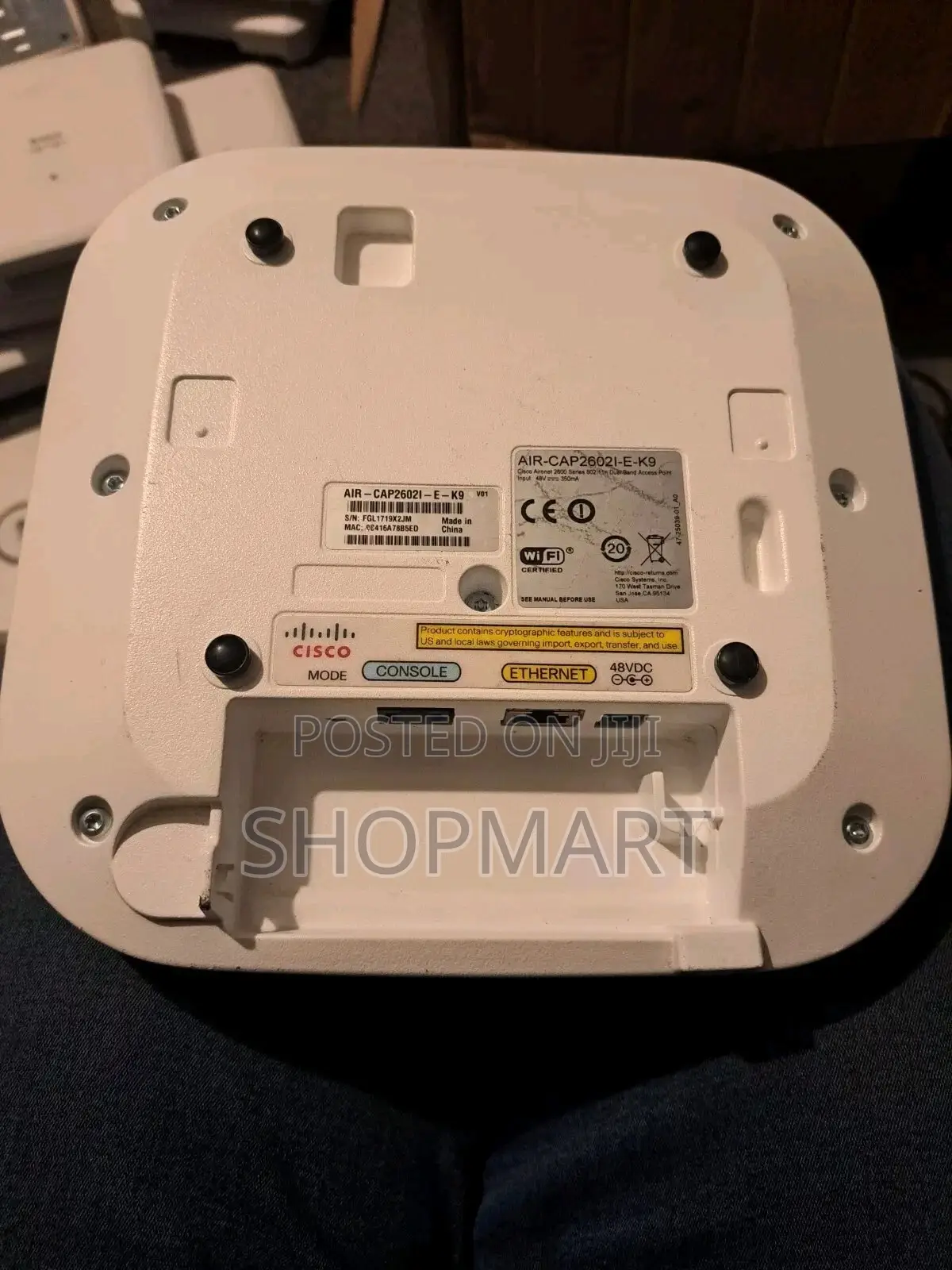 Cisco Aironet 2600 Series Dual Band Access Point - No Power Supply