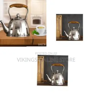 3 Litre Stovepot Stainless Steel Whistling Kettle With Fine Strainer