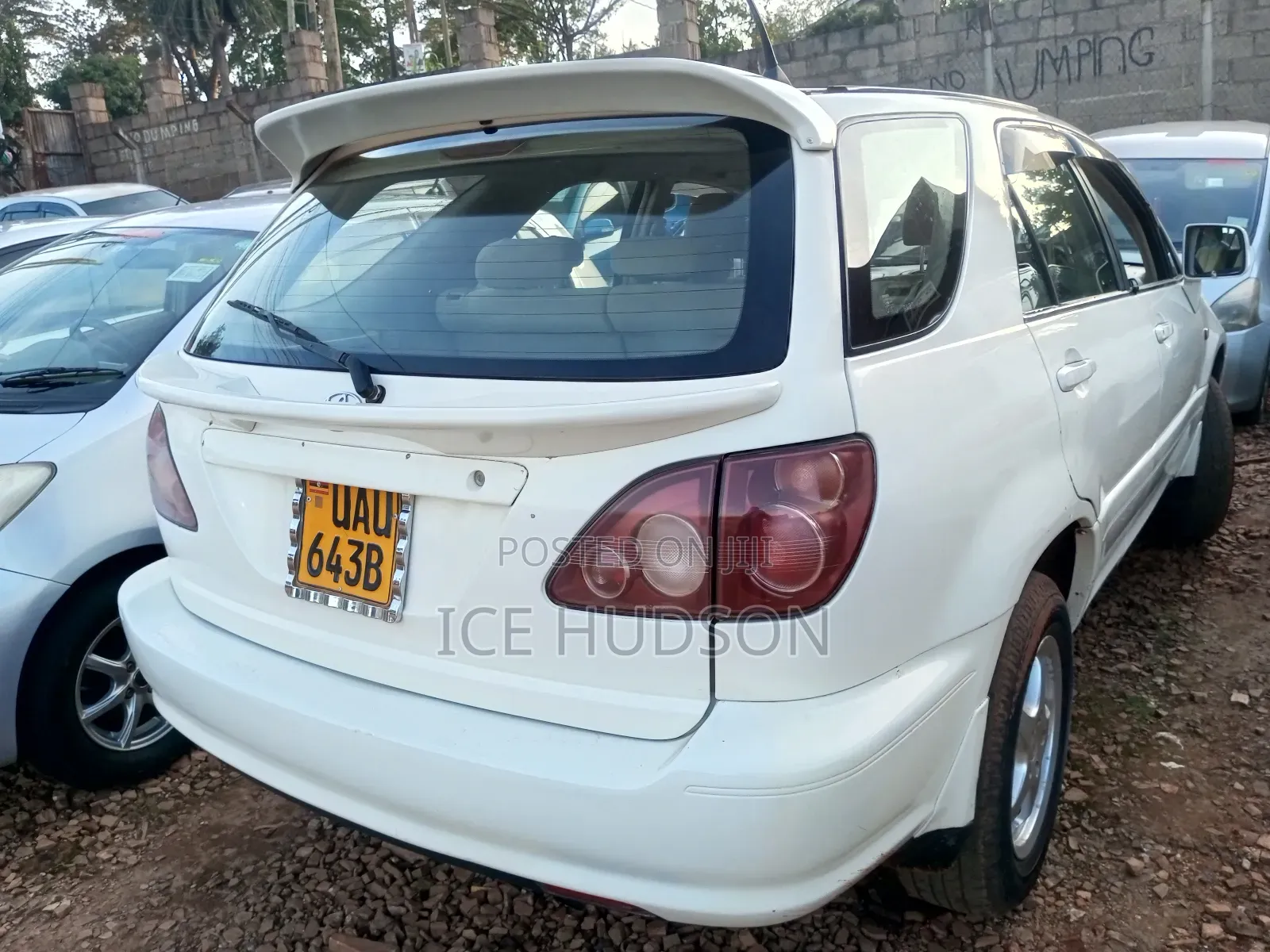 Toyota Harrier 2002 White