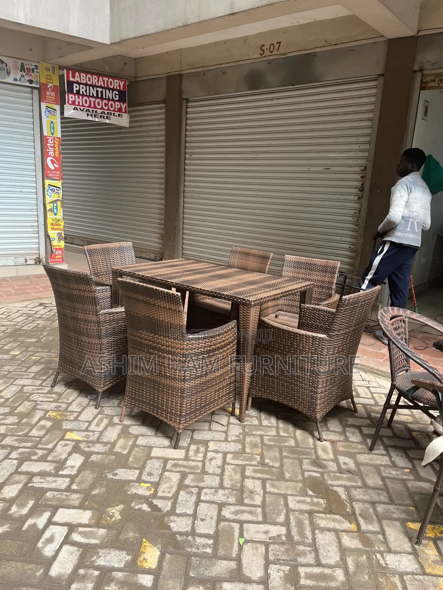 Rattan Chair 6 Seaters