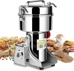 750g High-Speed Stainless Steel Electric Grain Mill Grinder