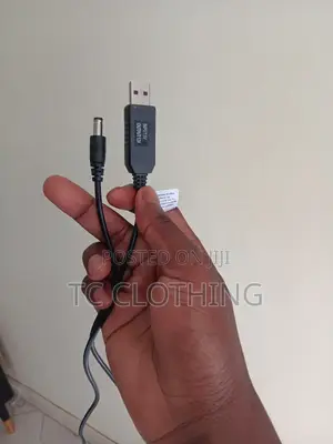 Usb 12v to Dc Cables for Wifi Router to Power Bank.