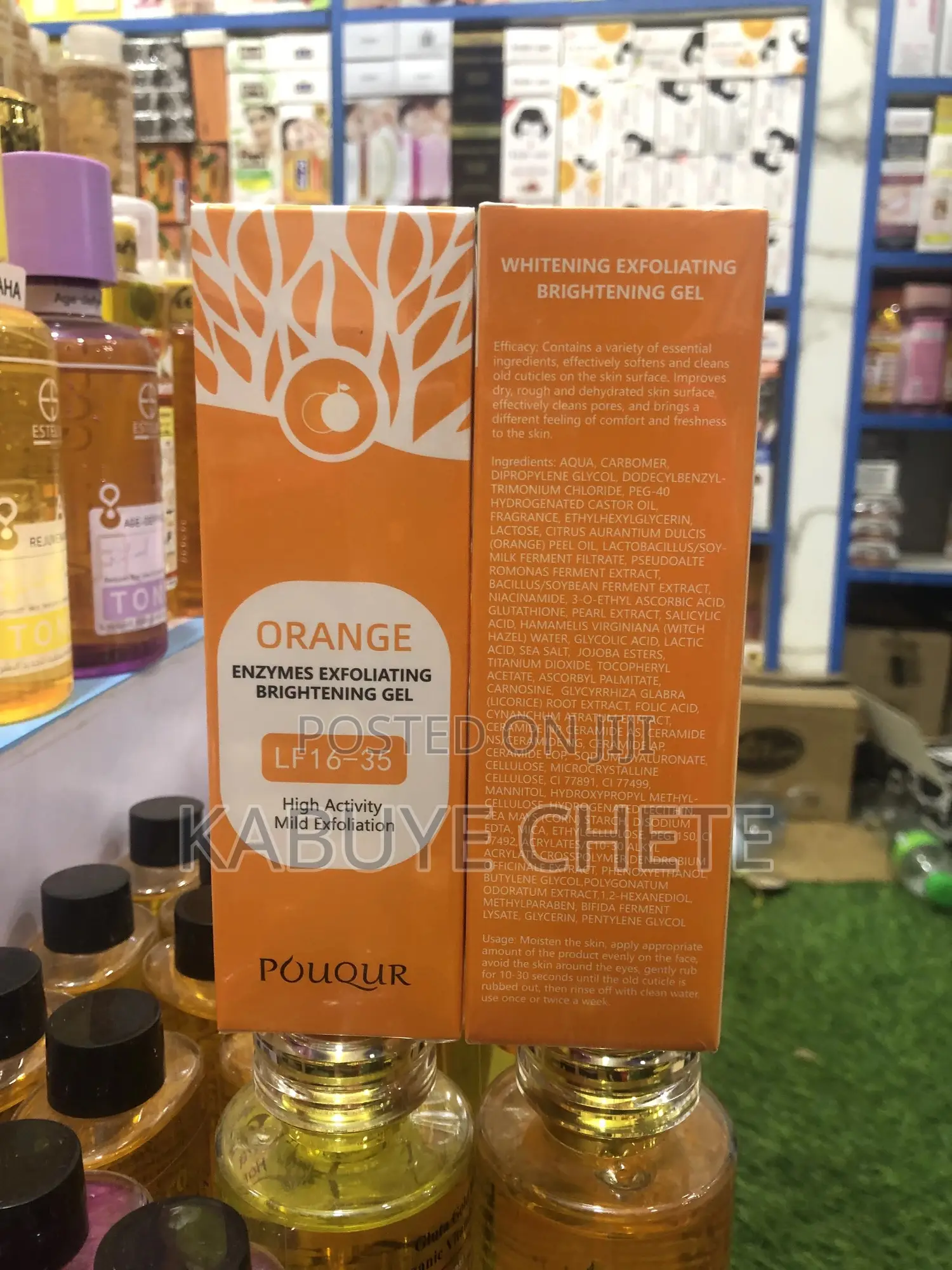 Orange Enzymes Exfoliating Gel
