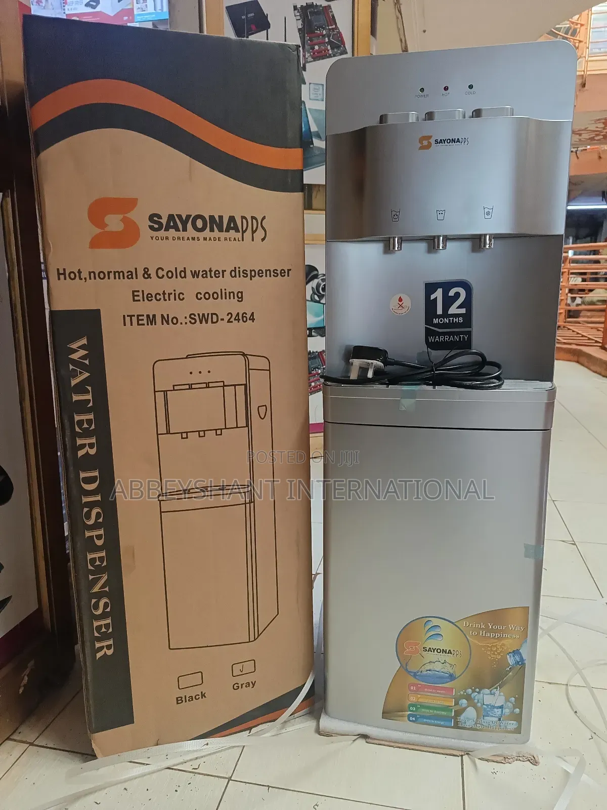 Water Dispenser by Sayonaapps 3 Tap Water Dispenser