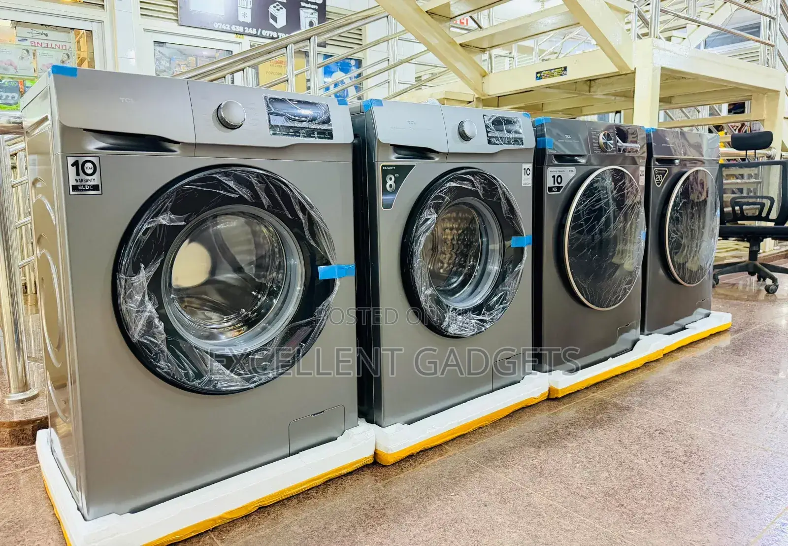 TCL 7kg Front Loader Washing Machines