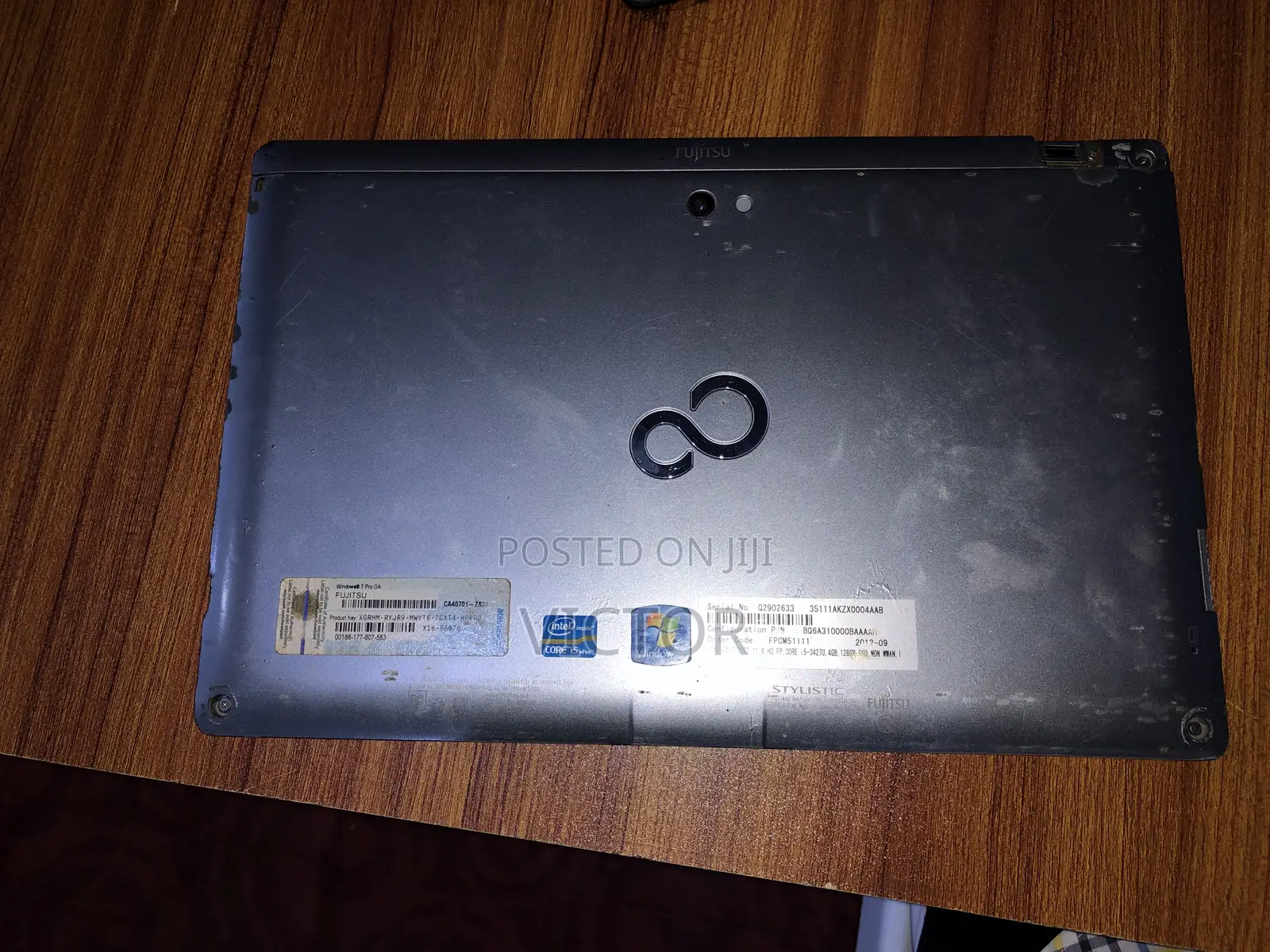 Laptop Fujitsu Stylistic Q702 4GB Intel Core i5 SSD 128GB