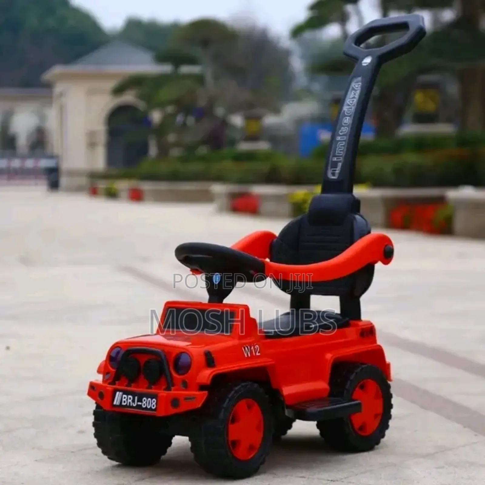 Kids 3 in 1 Jeep Push Car