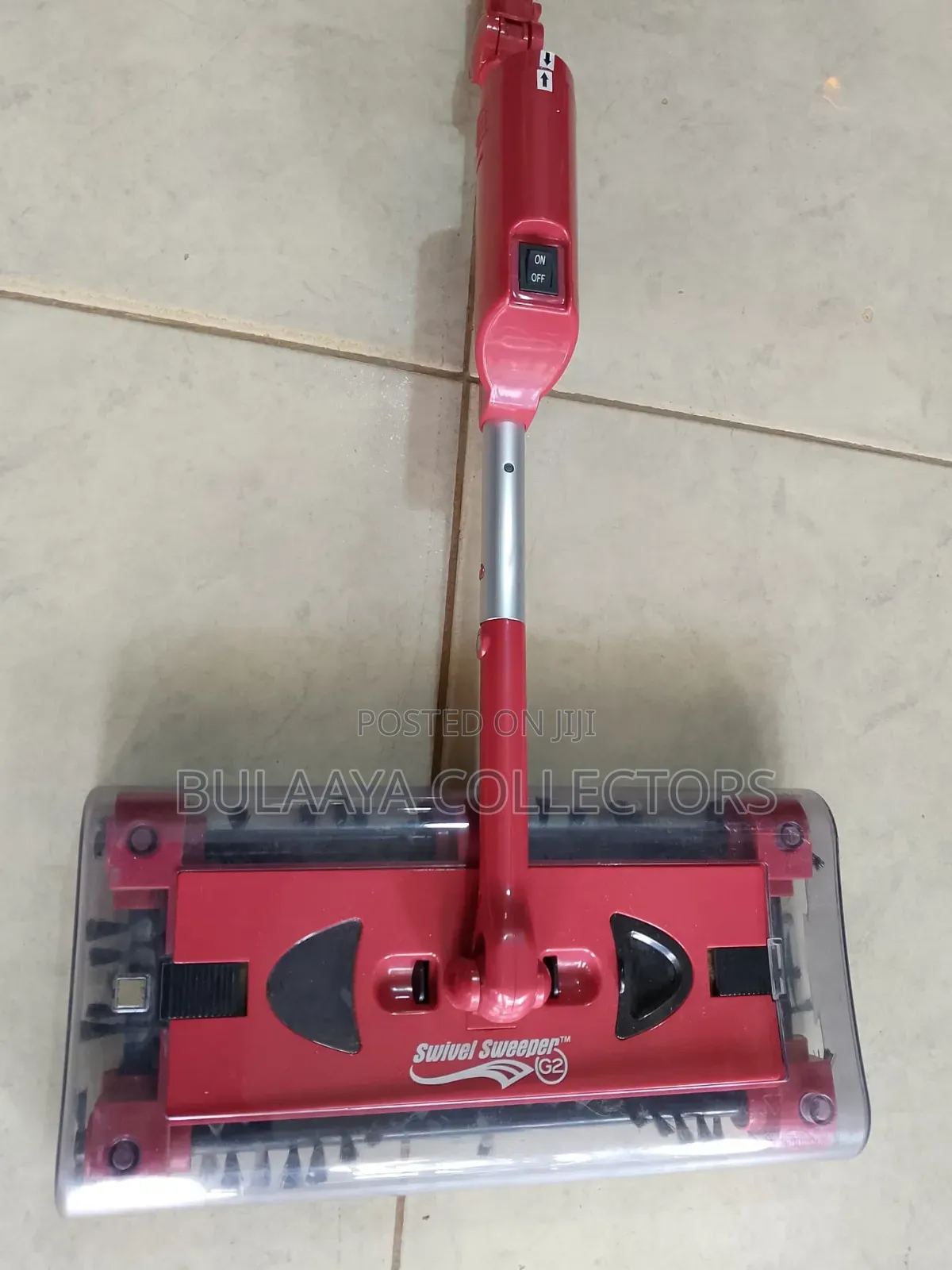 Uk Used Swivel Sweeper G6 Cordless Electric Sweeper/ Electric Broom.
