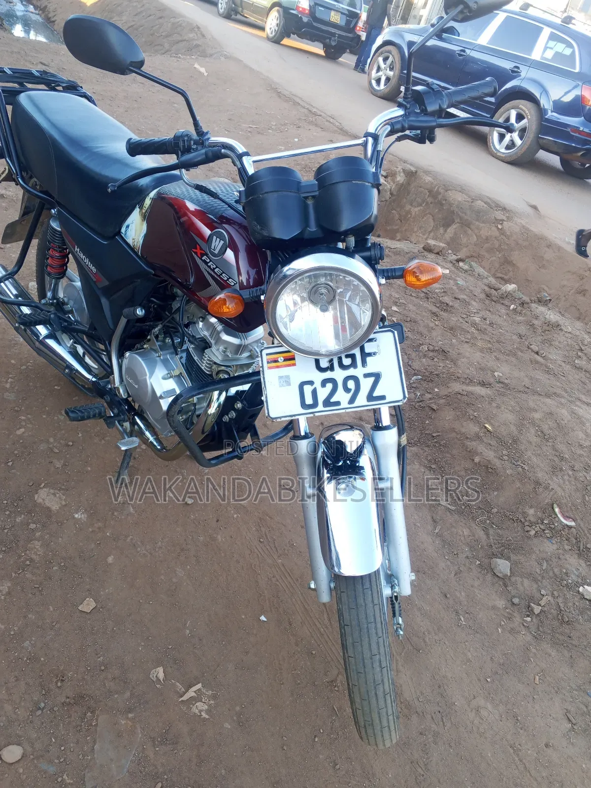 Haojue DK125 2024 Red