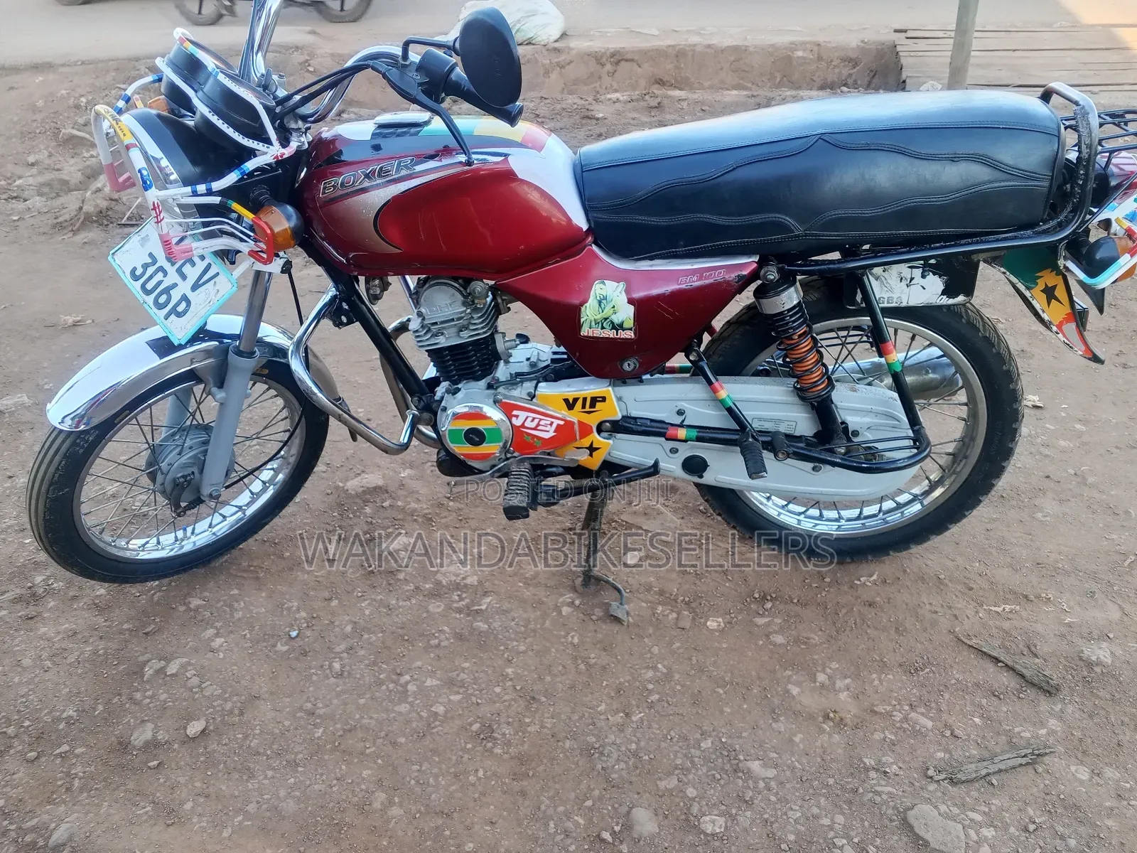 Bajaj Boxer 100 2019 Red