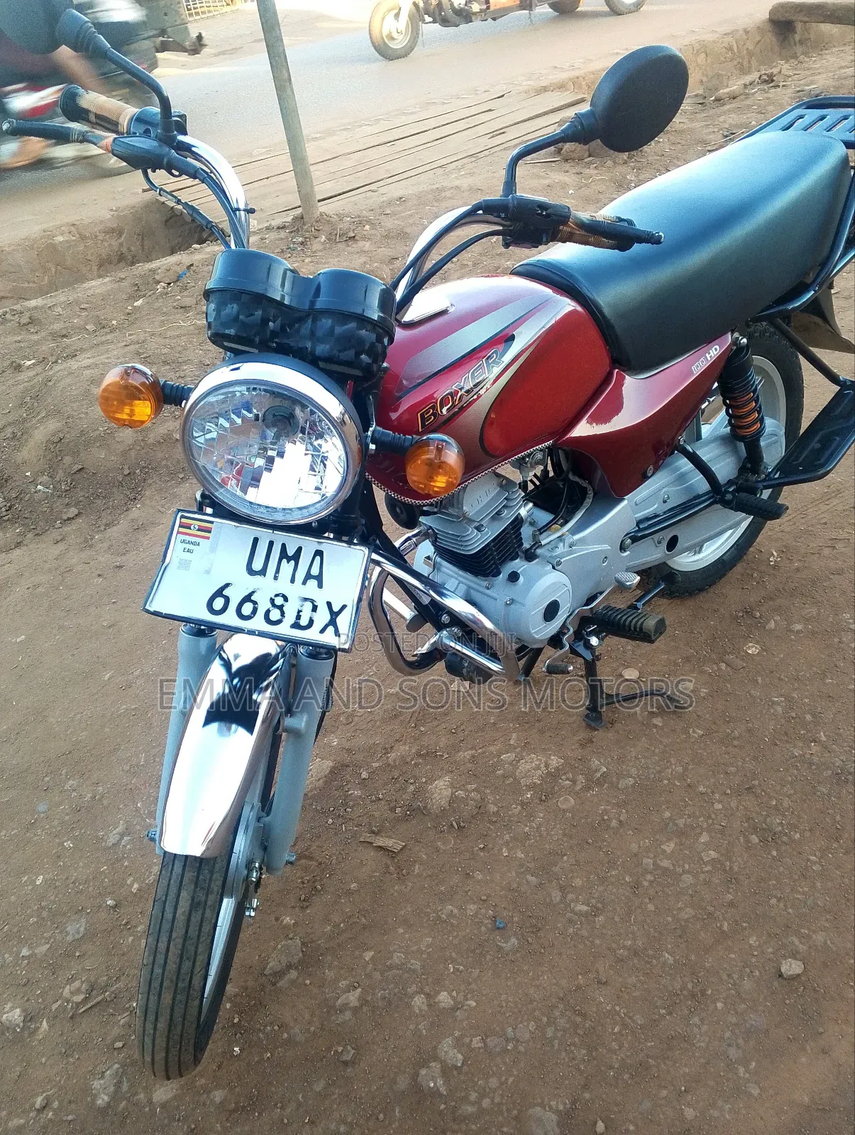 Bajaj Boxer 100 2025 Red