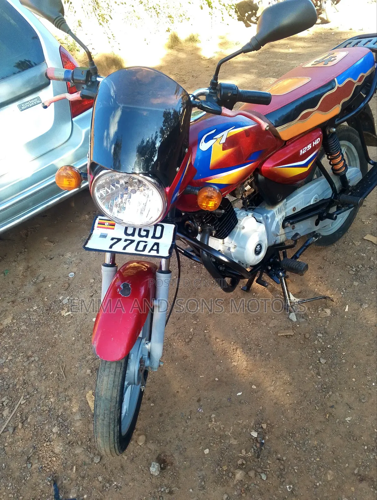 Bajaj Boxer 125 2024 Red