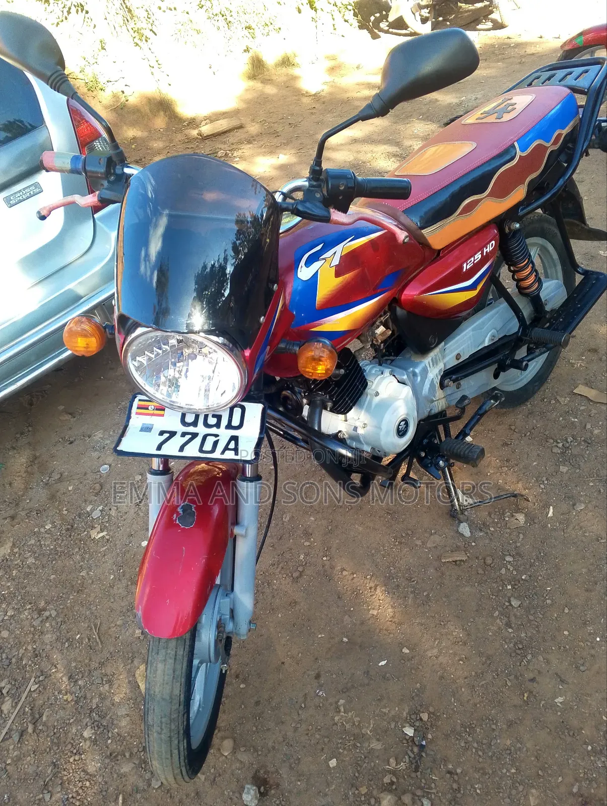 Bajaj Boxer 125 2024 Red