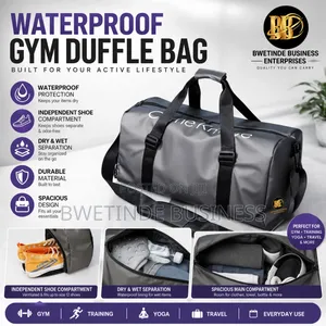 Waterproof Gym Duffle Bag