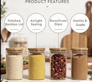Storage Glass Jars 150mls 12pieces