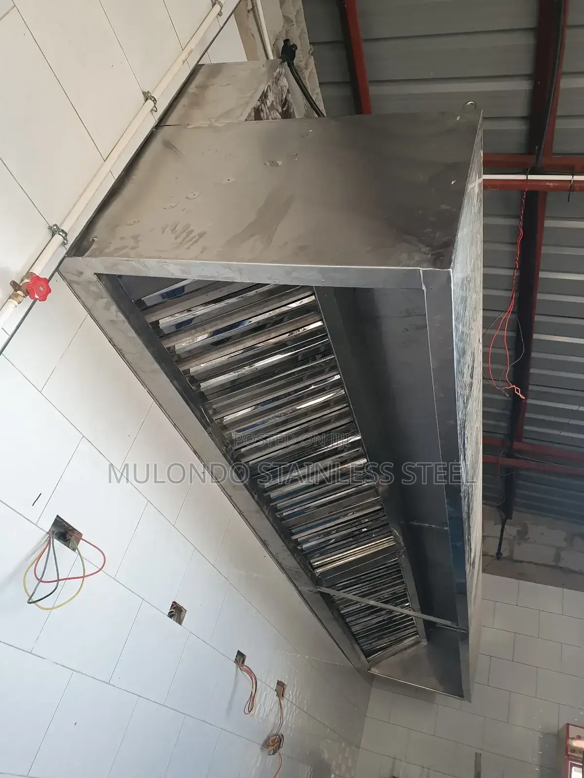Commercial Stainless Chimney Kitchen Hood