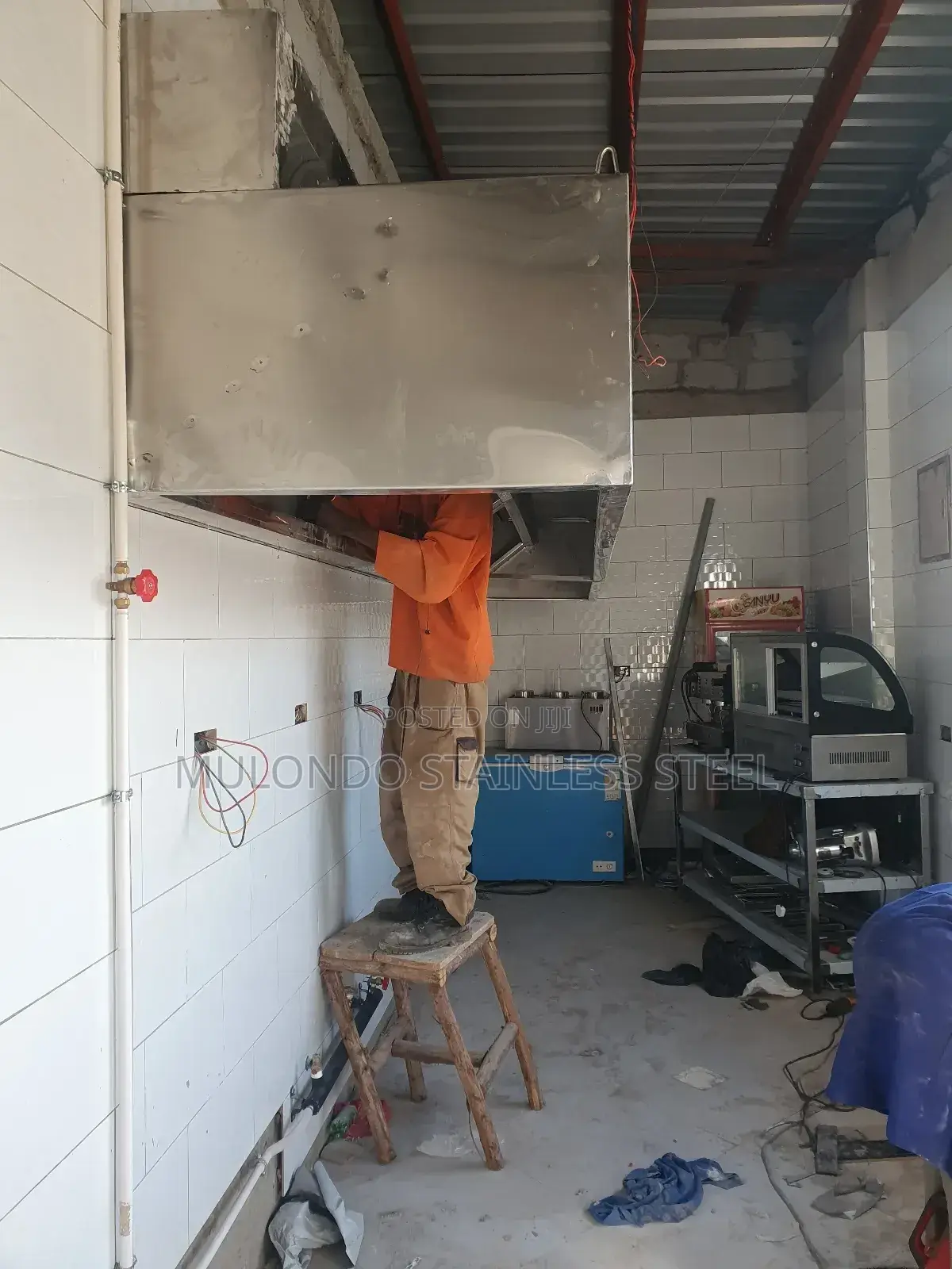 Commercial Stainless Chimney Kitchen Hood