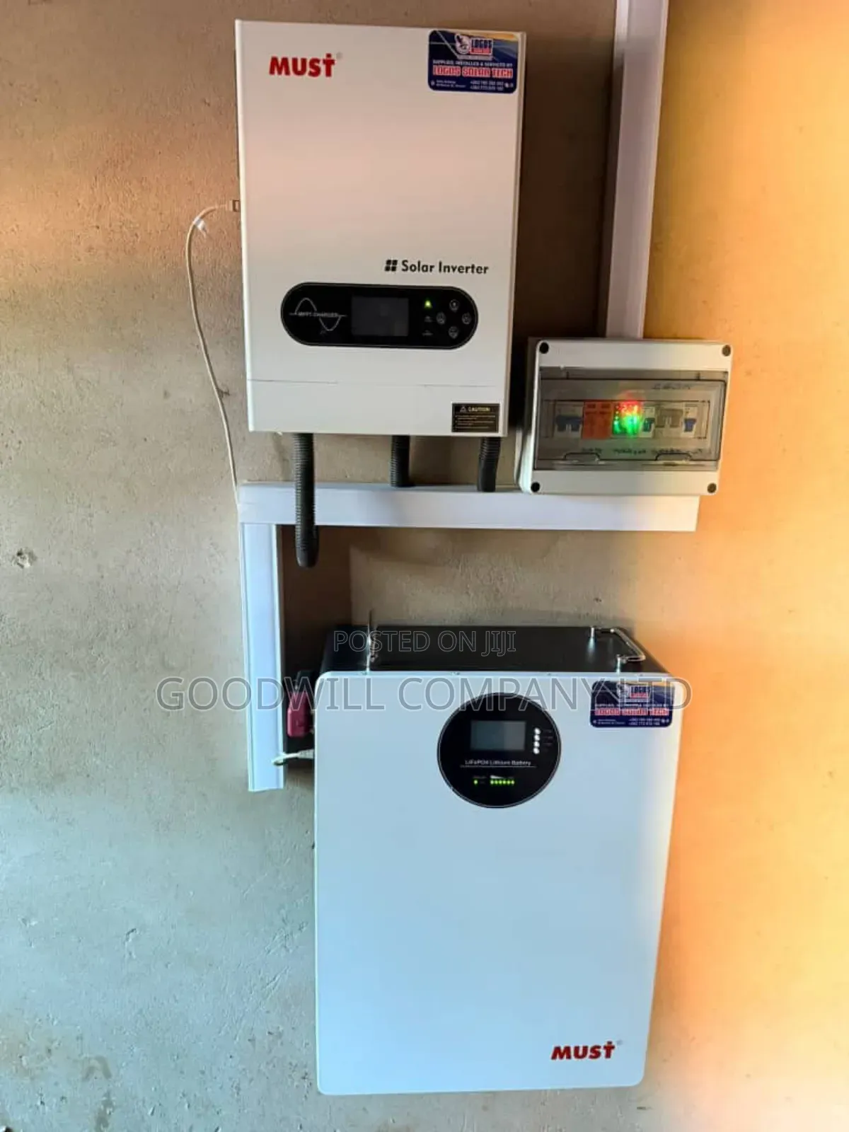 5kwh Lithium Battery 3kva Hybrid Inverter Power Backup System