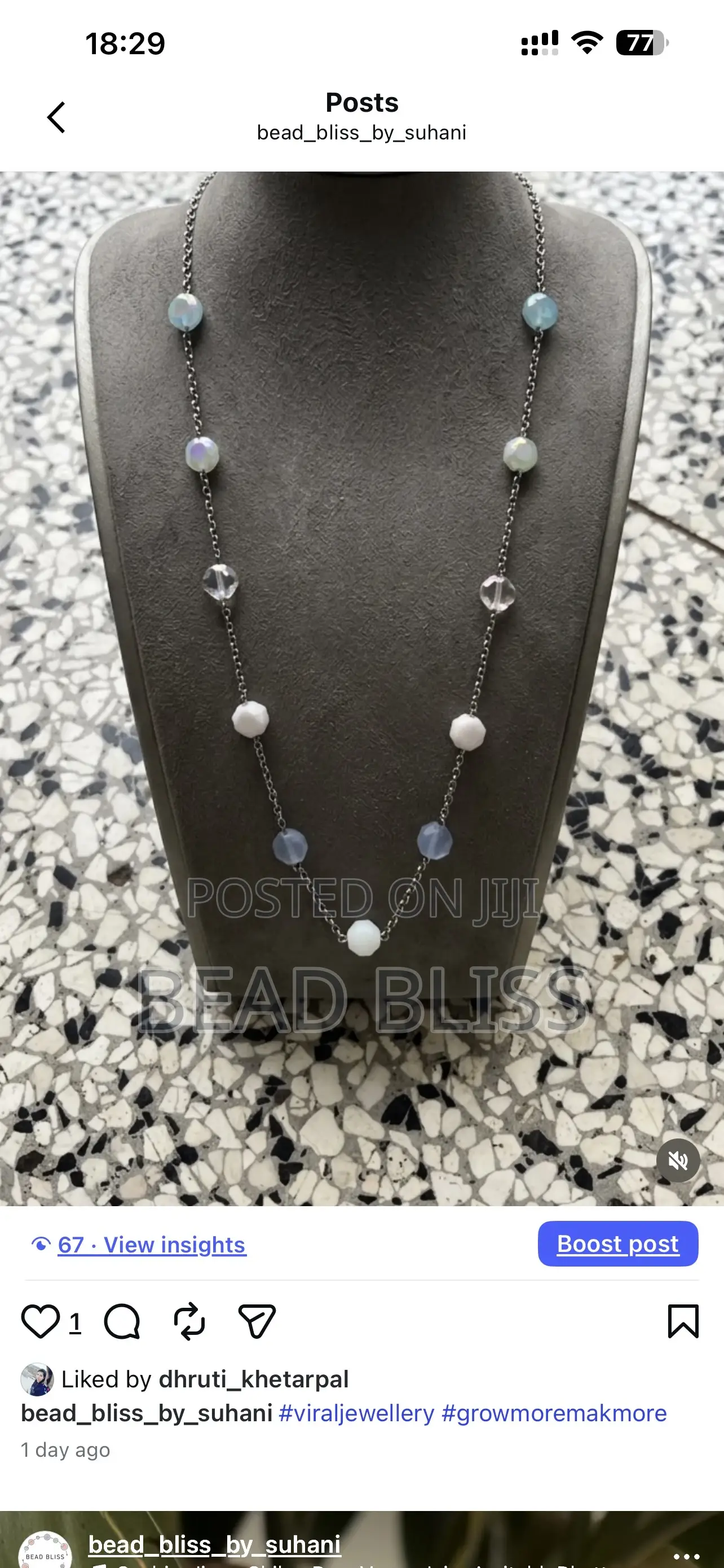 Necklace and Bracelet