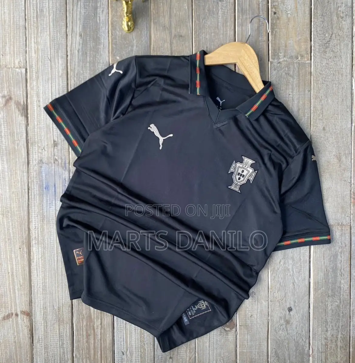 Portugal Black Jersey