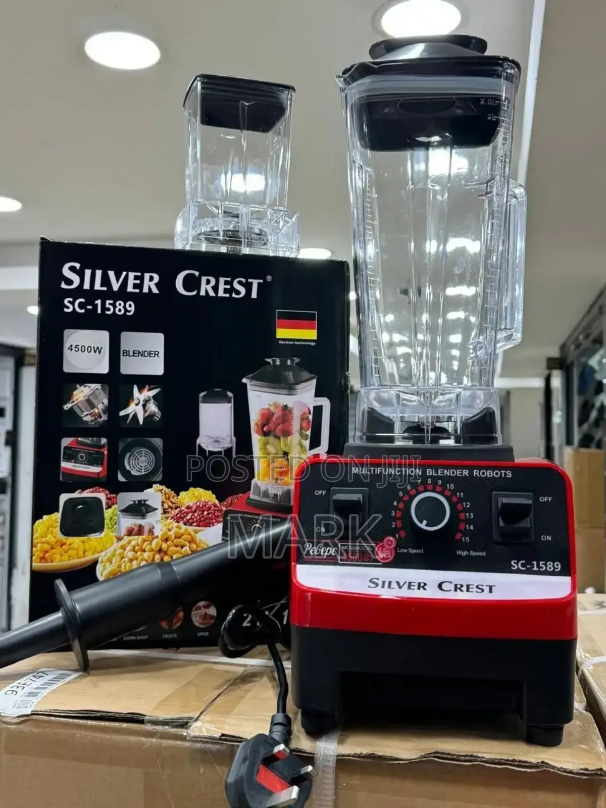 Sc-1589 Silver Crest Commercial Blender
