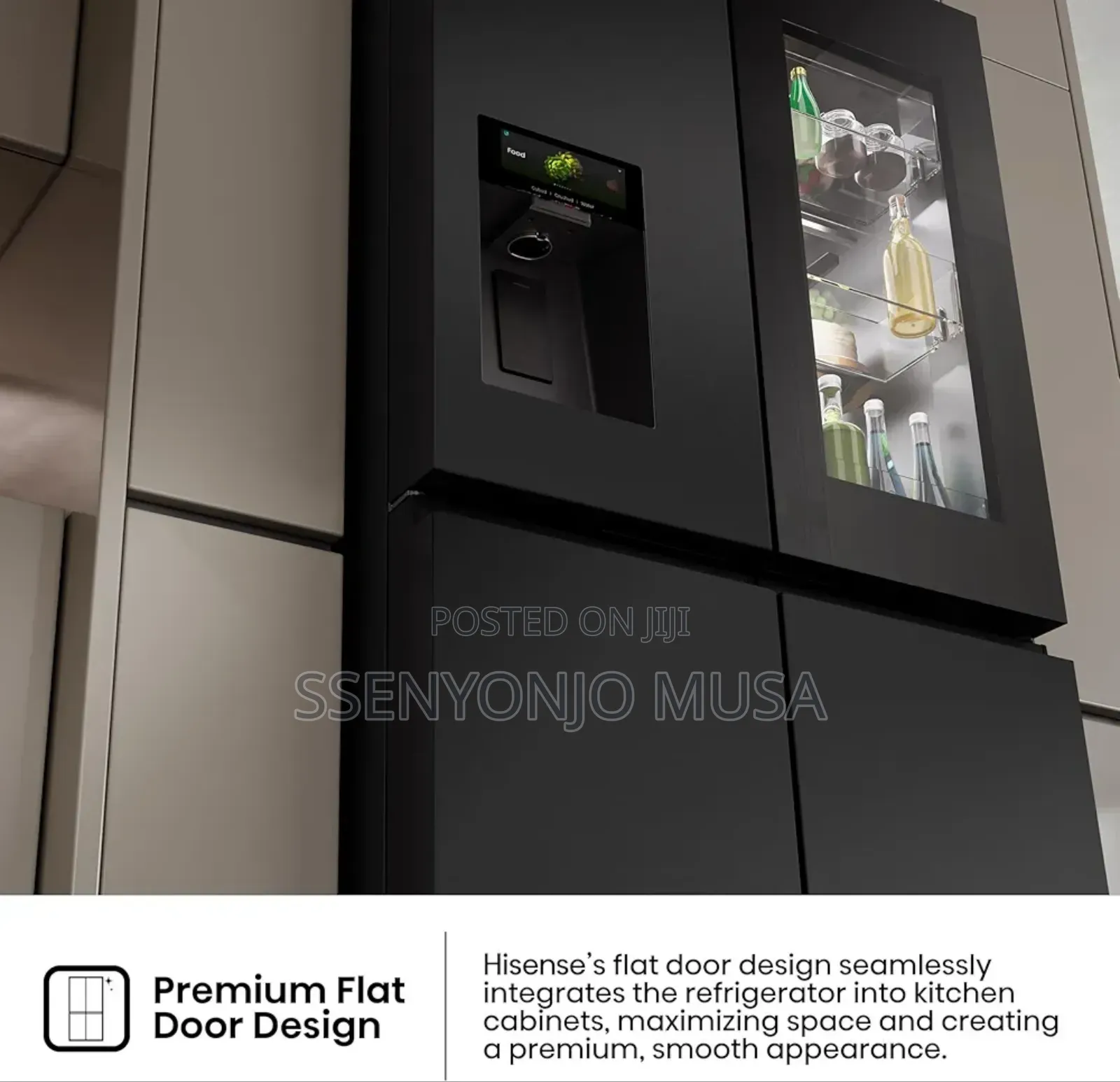 Hisense Knock Knock Fridge 780l – 4 Door French Door, Water Dispenser