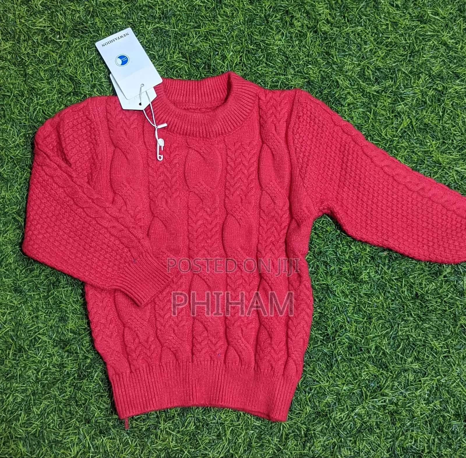 Kids Warm Sweaters( Red /Black)
