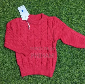 Kids Warm Sweaters( Red /Black)