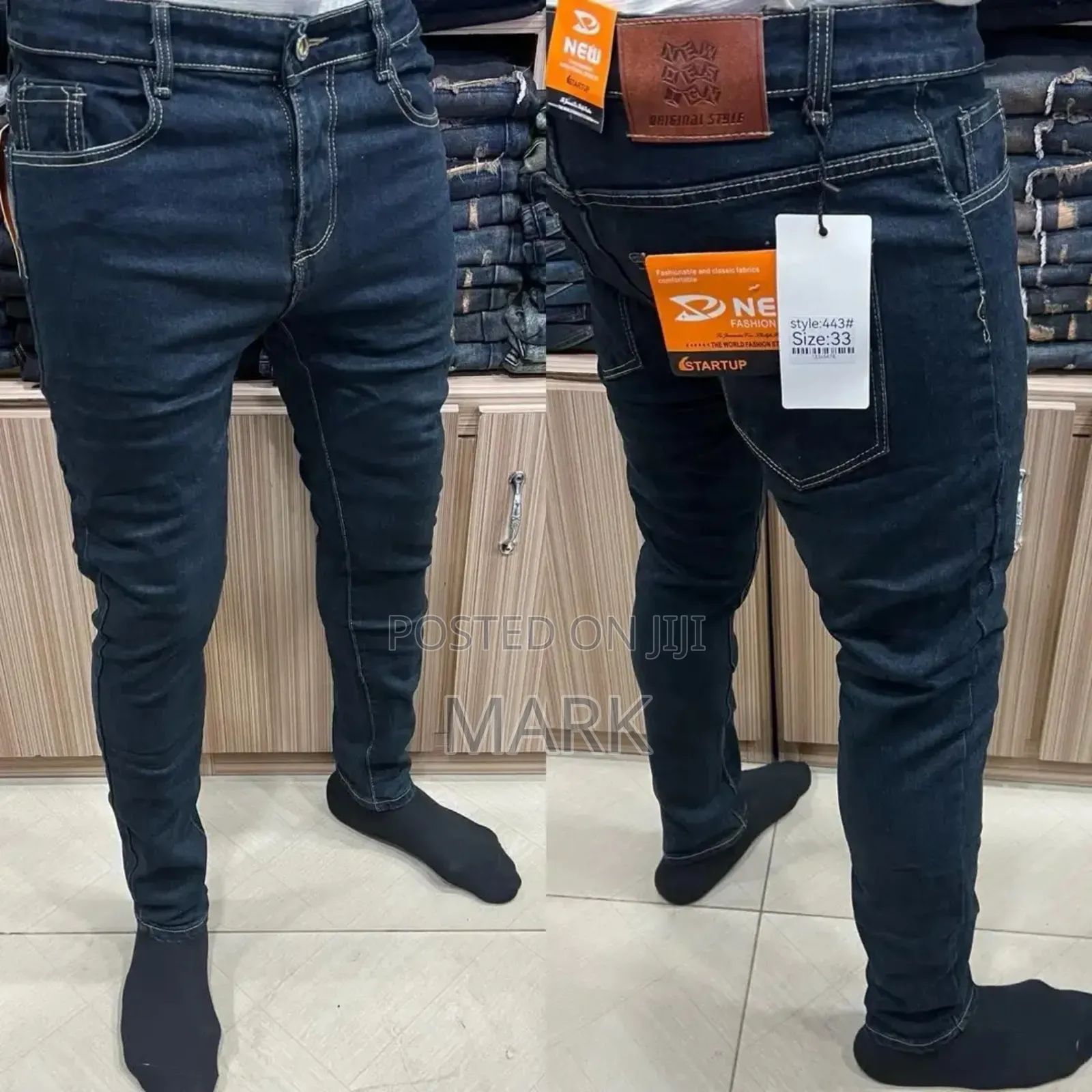 Non Fade Jeans {Stretch}