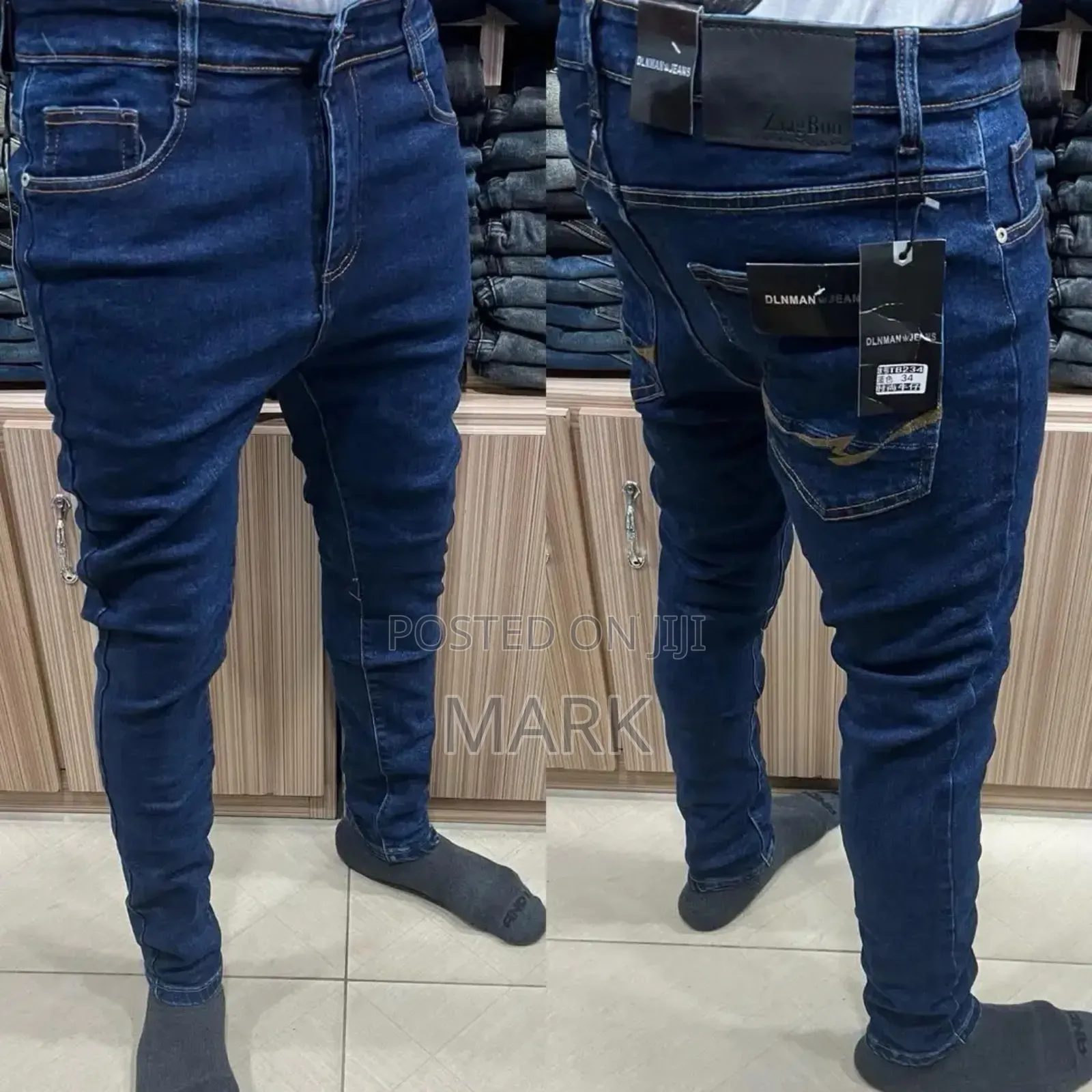 Non Fade Jeans {Stretch}