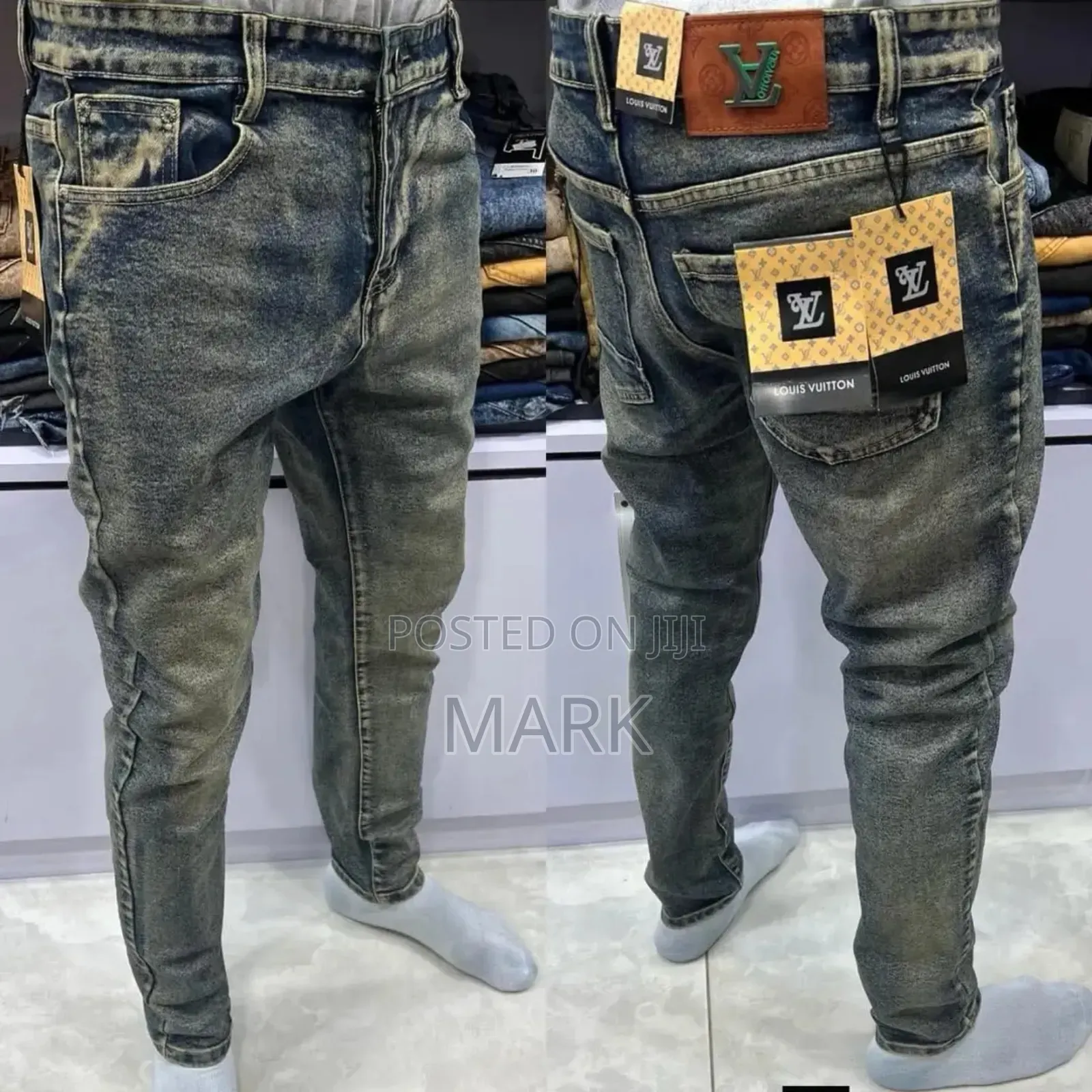 Non Fade Jeans {Stretch}