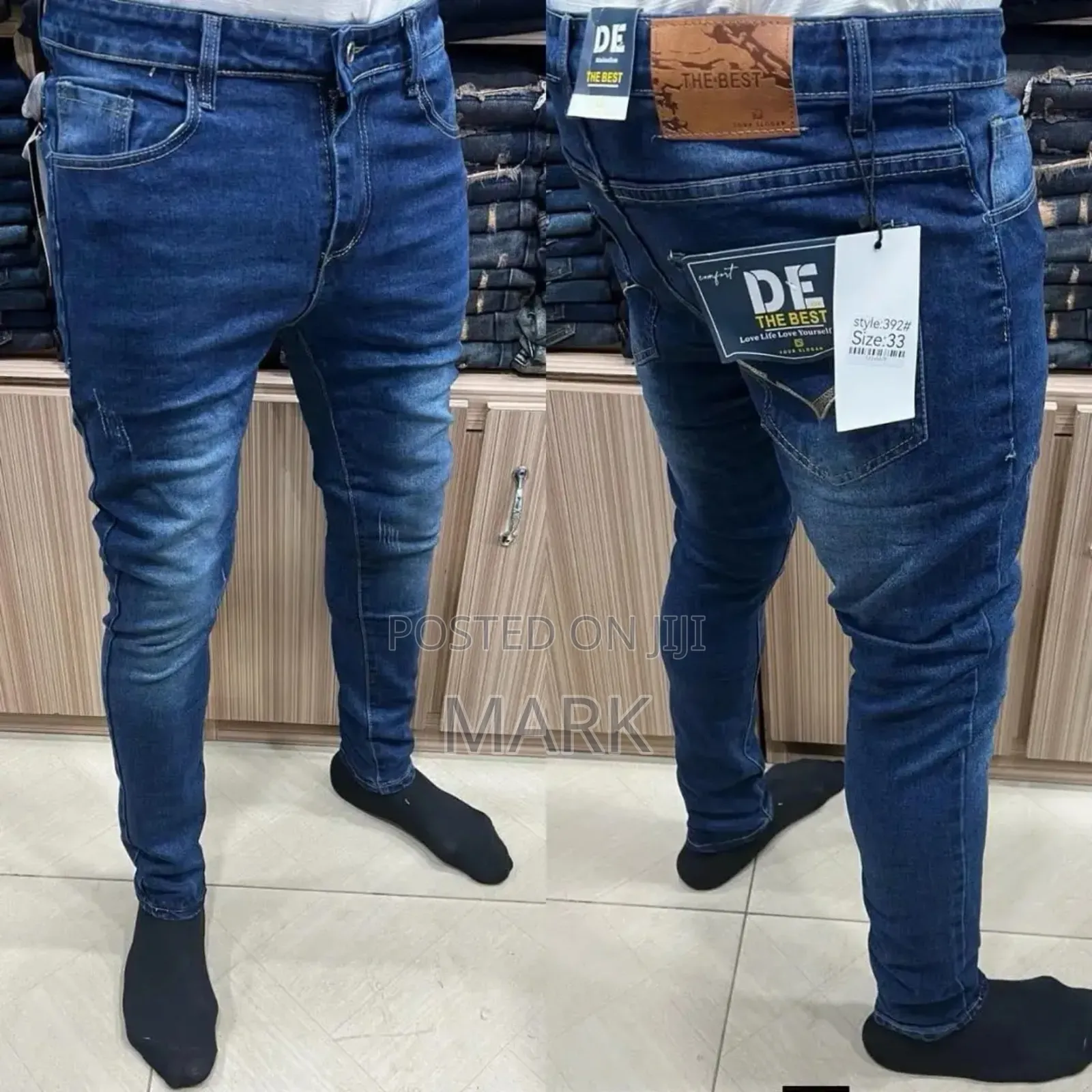 Non Fade Jeans {Stretch}