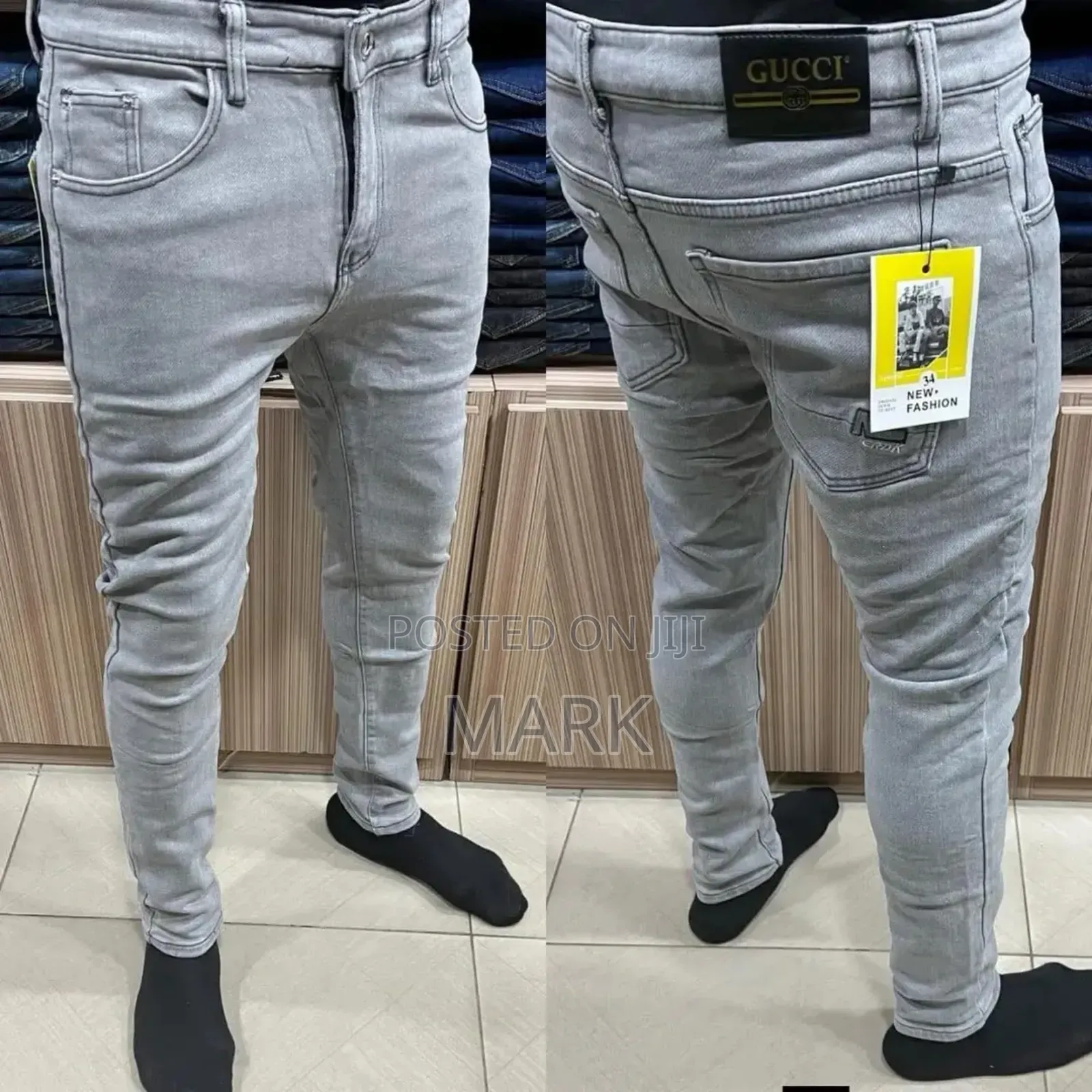 Non Fade Jeans {Stretch}