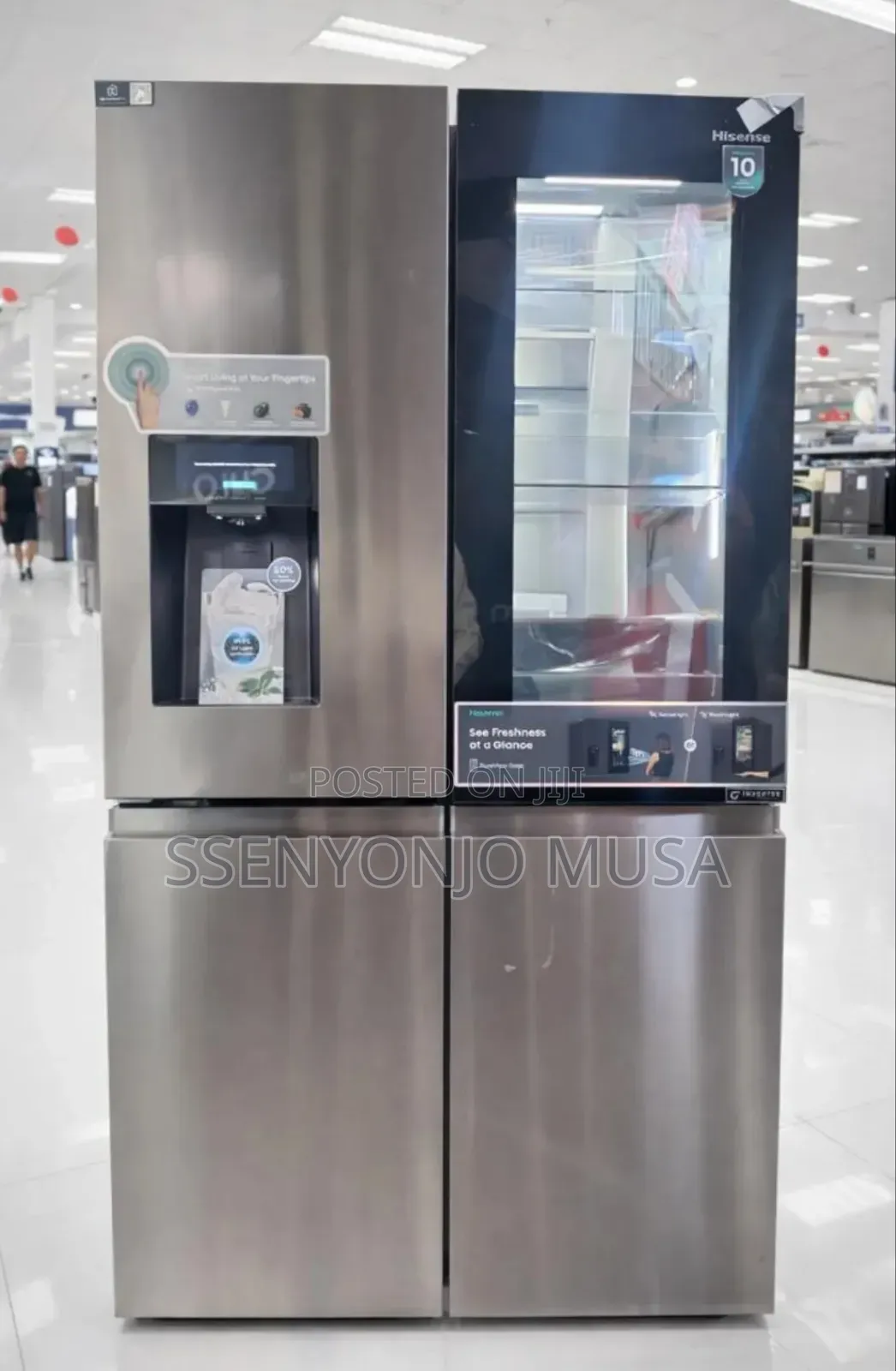 Hisense Knock Knock Fridge 780l – 4 Door French Door, Water Dispenser