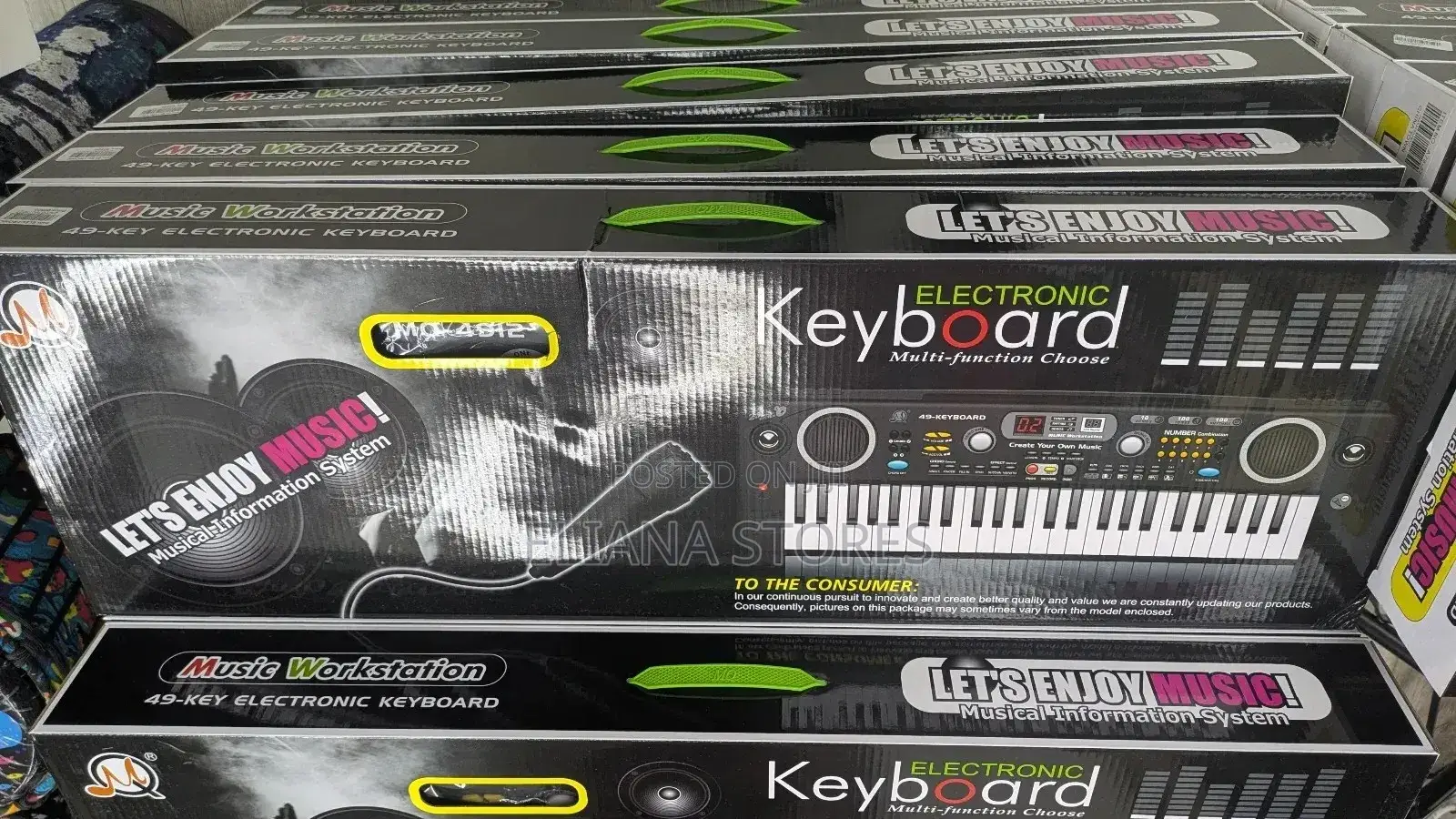 Portable Electronic Keyboard Piano 49 Keys
