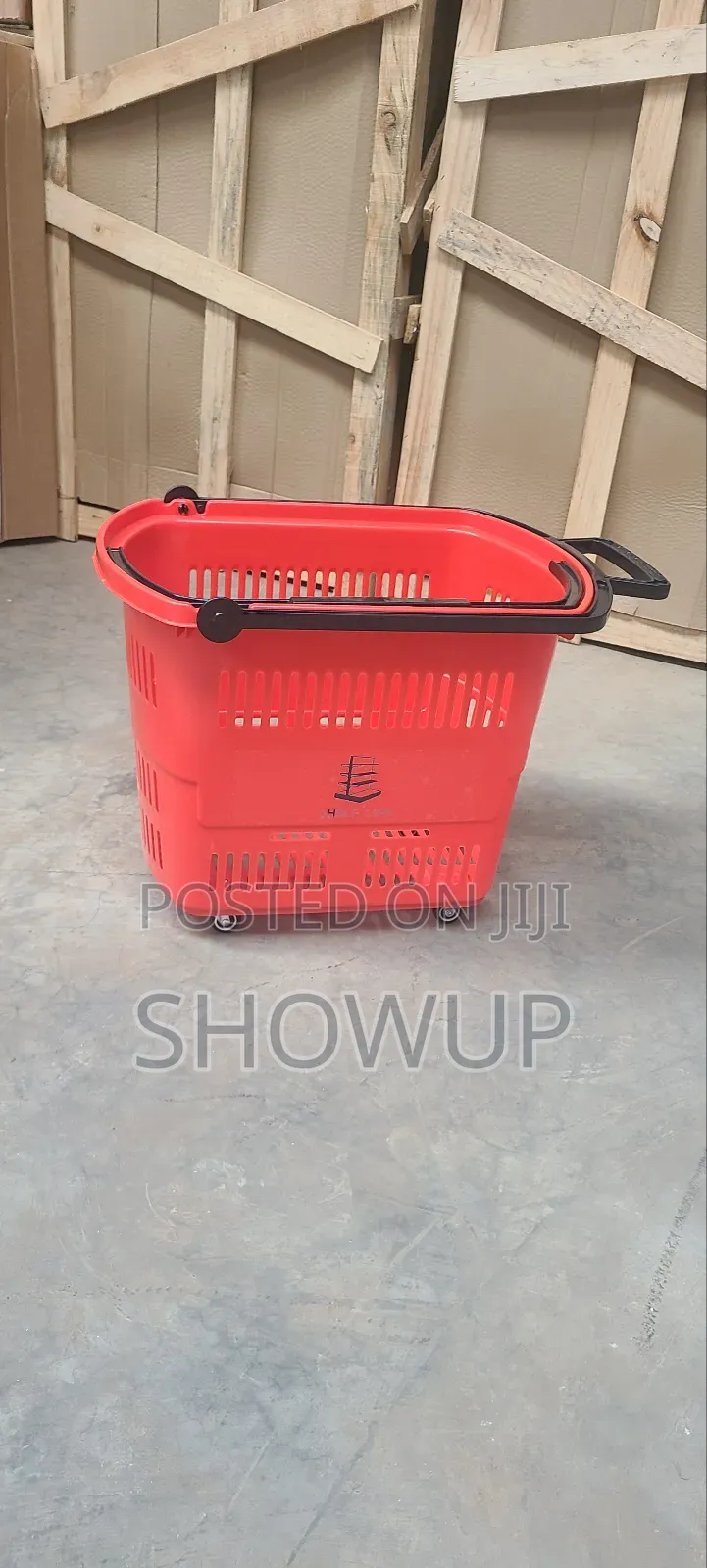 Shopping Basket With Wheels