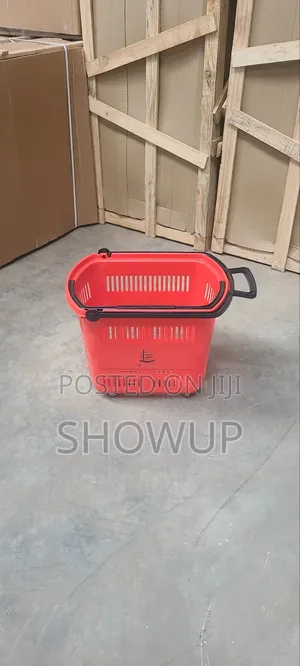 Shopping Basket With Wheels