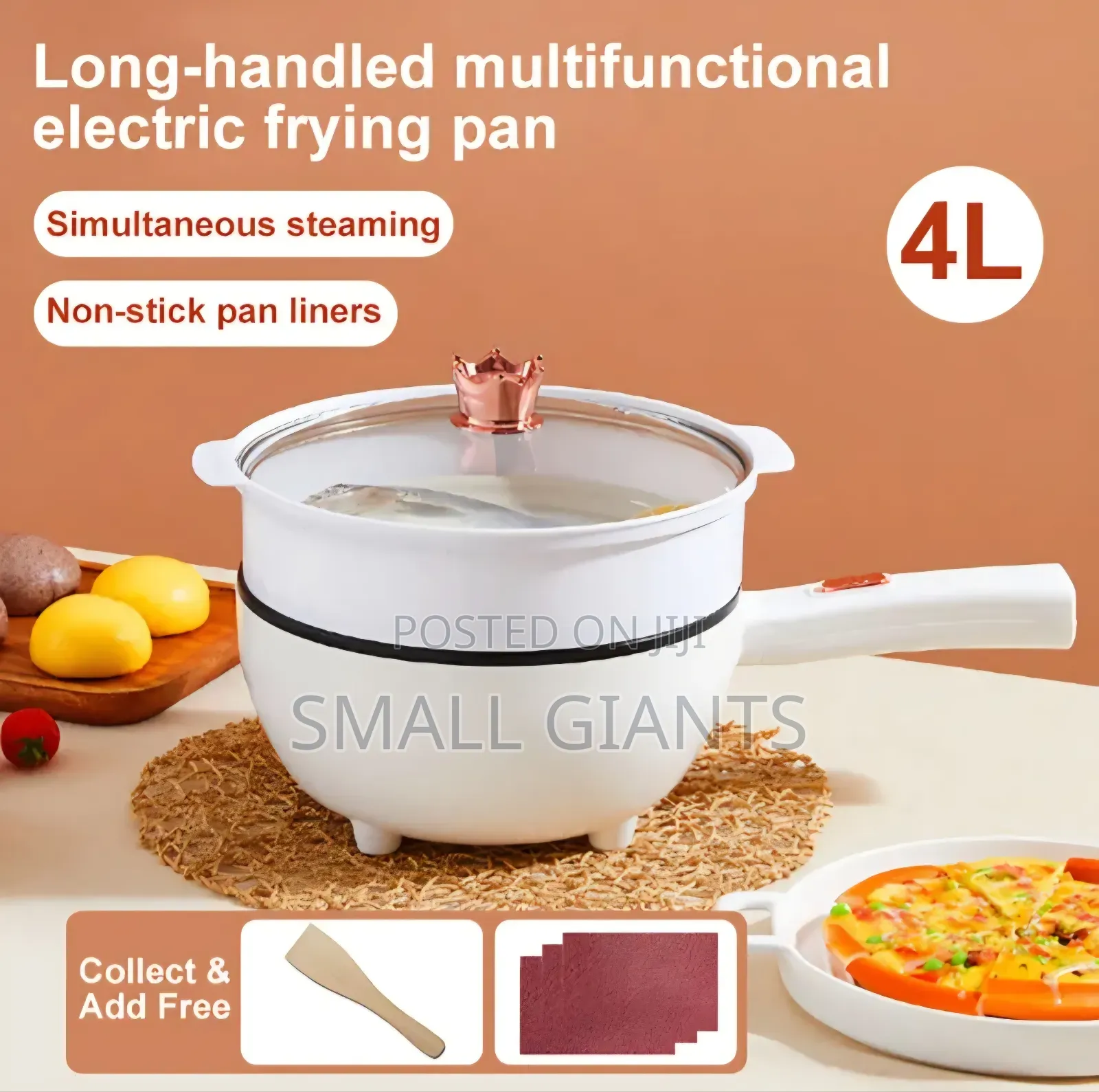 4l Multifunctional Electric Frying Pan